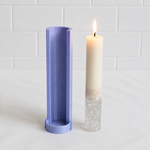 Molde Velas Finas - Lembrancinhas Impressão 3D - 3.0cm Circunferência - 2 Lados Iguais