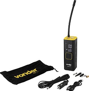 COMPRESSOR AUTO A BATERIA 12V PORTATIL CAV128 - VONDER