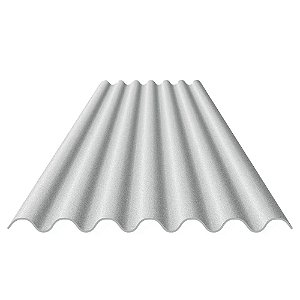 TELHA OND. 2,44X0,50X4MM S/ AMNT - ISDRALIT