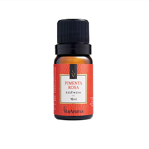 ESSENCIA 10ML CLASSICA PIMENTA ROSA - VIA AROMA