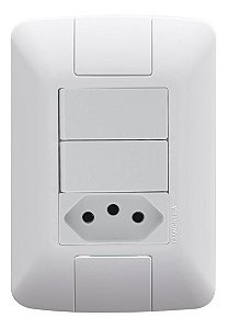 INTERRUPTOR 2 TECLAS +TOM. 20A ARIA - TRAMONTINA