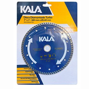 DISCO DIAMANTADO KALA TURBO  180X25,4MM