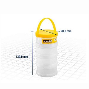 ESTOJO MULTIUSO 4 PARTES ROSQUEAVEL VD4003 - VONDER
