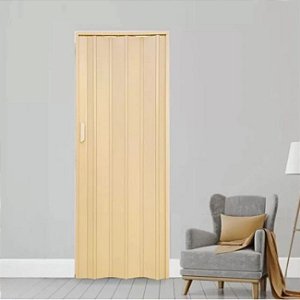 PORTA SANFONADA. 60CM X 2.10M - BEGE - 1
