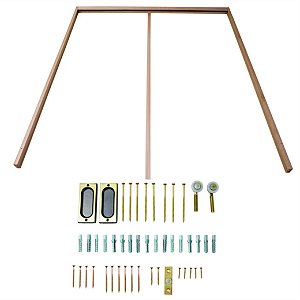 JOGO BATENTE P/PORTA CORRER ATE 90CM EUC  - CRUZEIRO