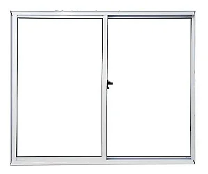 JANELA BR 4F 1,00x1,20 S/BAS LINHA PESADA ALUMI STRIKE