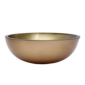 CUBA QUADRADA 30X30 DOURADA - VILDREX