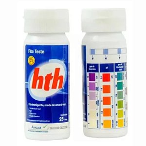 FITA TESTE C/25 UNIDADES - HTH
