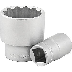 SOQUETE ESTRIADO 1/2 13MM - VONDER