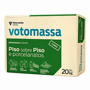 ARGAMASSA VOTORAN PISO SOBRE PISO CINZA - 20KG