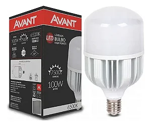 LAMPADA LED ALTA POTENCIA E40 BR6500K 100W - AVANT