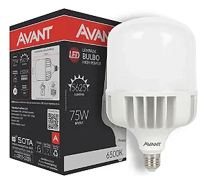 LAMPADA LED ALTA POTENCIA BR6500K 75W - AVANT
