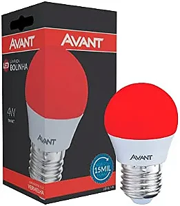 LAMPADA LED BOLINHA VERMELHA - AVANT