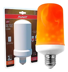 LAMPADA LED RETRO FLAMMA 4W - AVANT