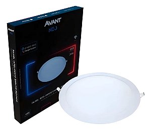 PAINEL LED NEO EMBUTIR RED. 30CM 24W - AVANT