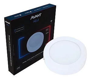 PAINEL LED NEO SOBREPOR RED. 22CM 18W - AVANT