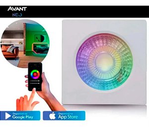 SPOT LED NEO QUAD. 5W RGB - AVANT