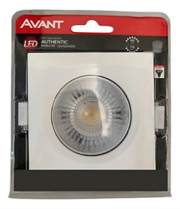 SPOT LED SUPIMPA QUADR. 12W 6500K - AVANT