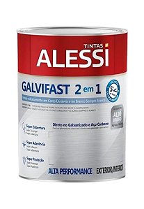ALESSI GALVIFAST 2 EM 1 BRILHO CINZA MEDIO 5 0,9L