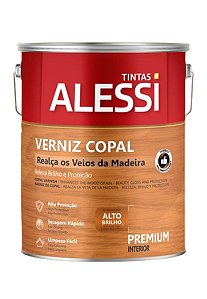 ALESSI VERNIZ COPAL BRILHANTE 3,6L