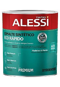 ALESSI ESMALTE AGUA BRILH BRANCO 3,6L