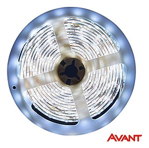Fita Led Luce Cob 5 Metros 8w/m 320 Leds Branco Frio 6500k Branco Frio 6500k 12v