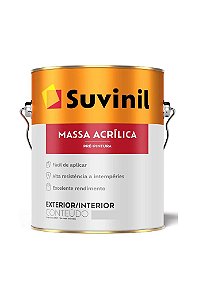 SUVINIL MASSA ACRILICA 0,9LTS 1,3KGS