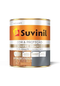SUVINIL ESMALTE ACETINADO SEMPRE BRANCO 0,9LT