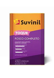 SUVINIL ACRILICO TOQUE FOSCO COMPLETO BRANCO 18LTS