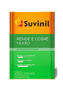 SUVINIL ACRILICO RENDE COBRE MUITO PALHA 18LTS