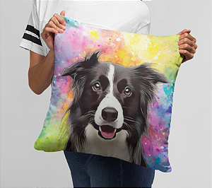 Almofada Personalizada com a Foto do Seu Pet Colors