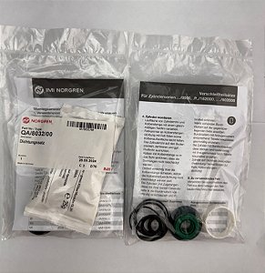 Kit reparo para atuador cilindro Norgren - modelo QA/8032/00