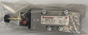 Válvula ISO Star solenoide ISO 2, 5/2, Solenoide pilot / air spring return SXE9574-175-00