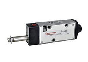 VALV. 5/2 G1/4 SOL/PNEUM P.INT. S/BOB Código: V61B513A-A2000
