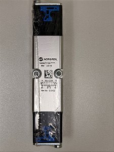 VALVULA DUPLO SOLENOIDE ISO 5/3 VIAS S/BOBINA