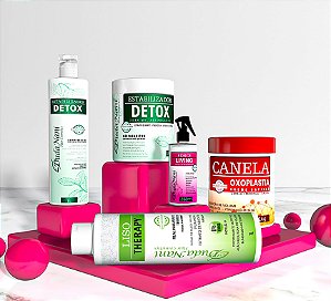 Combo Liso Saudável - Liso Therapy-Canela-Kit detox-Force living
