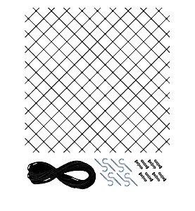 Kit Rede de Proteção Malha 5x5cm (m²)