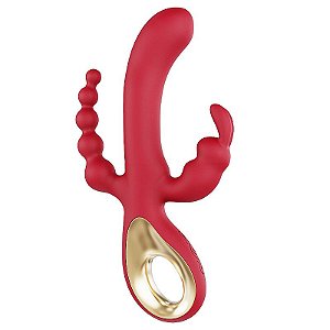 Vibrador Trio Completo 10 Modos de Vibrações Recarregável