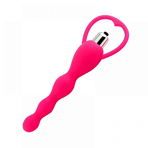 Vibrador Plug Anal em Silicone