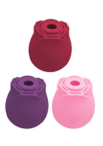 Vibrador Rosa Estimuladora 10 Modos de Ondas de Pressão Recarregável