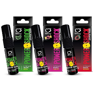 Power Shock 220v de Tesão Spray Beijável Eletrizante 15 ml