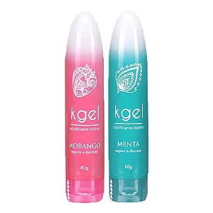 Kgel Lubrificante Aromatizado 80 gramas