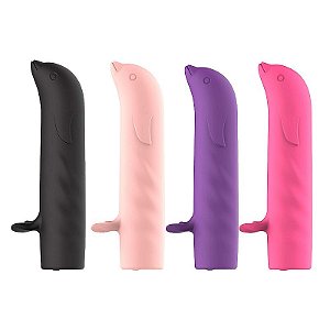 Vibrador Golfinho 12 Modos de Vibração Recarregável