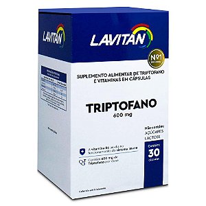 Vitamina Lavitan Sonus Triptofano 30 Cápsulas