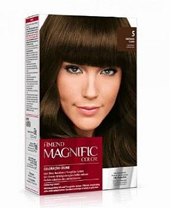 Coloração Creme Amend Magnific Color 5.0 Castanho Claro com 1 Unidade