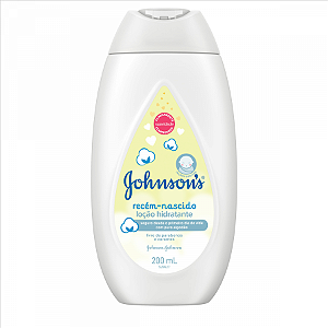 Loção Hidratante Corporal Johnson's Recém-Nascido com 200ml
