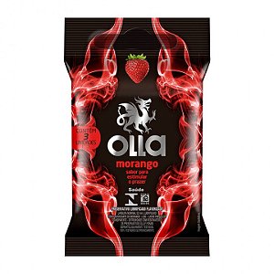 Preservativo Olla Morango C/ 3 Camisinhas