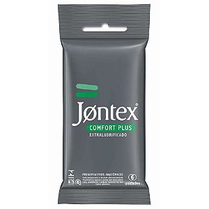Preservativo Jontex Comfort Plus C/ 6 Unidades