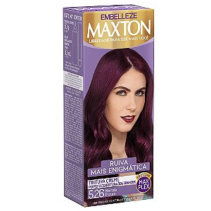 Tintura Creme Maxton 5.26 Marsala Escuro