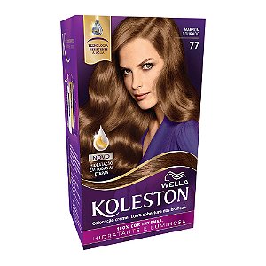 Tintura Koleston - 77 Marrom Dourado